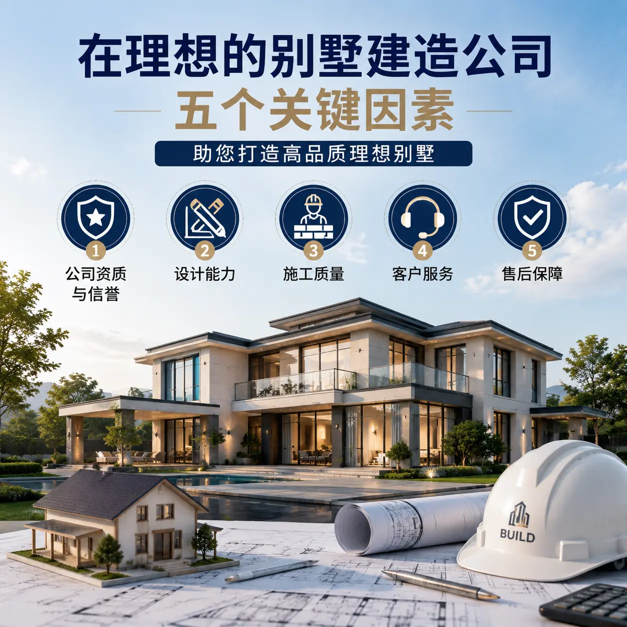 在 广东 找到理想别墅建造公司的五个关键因素