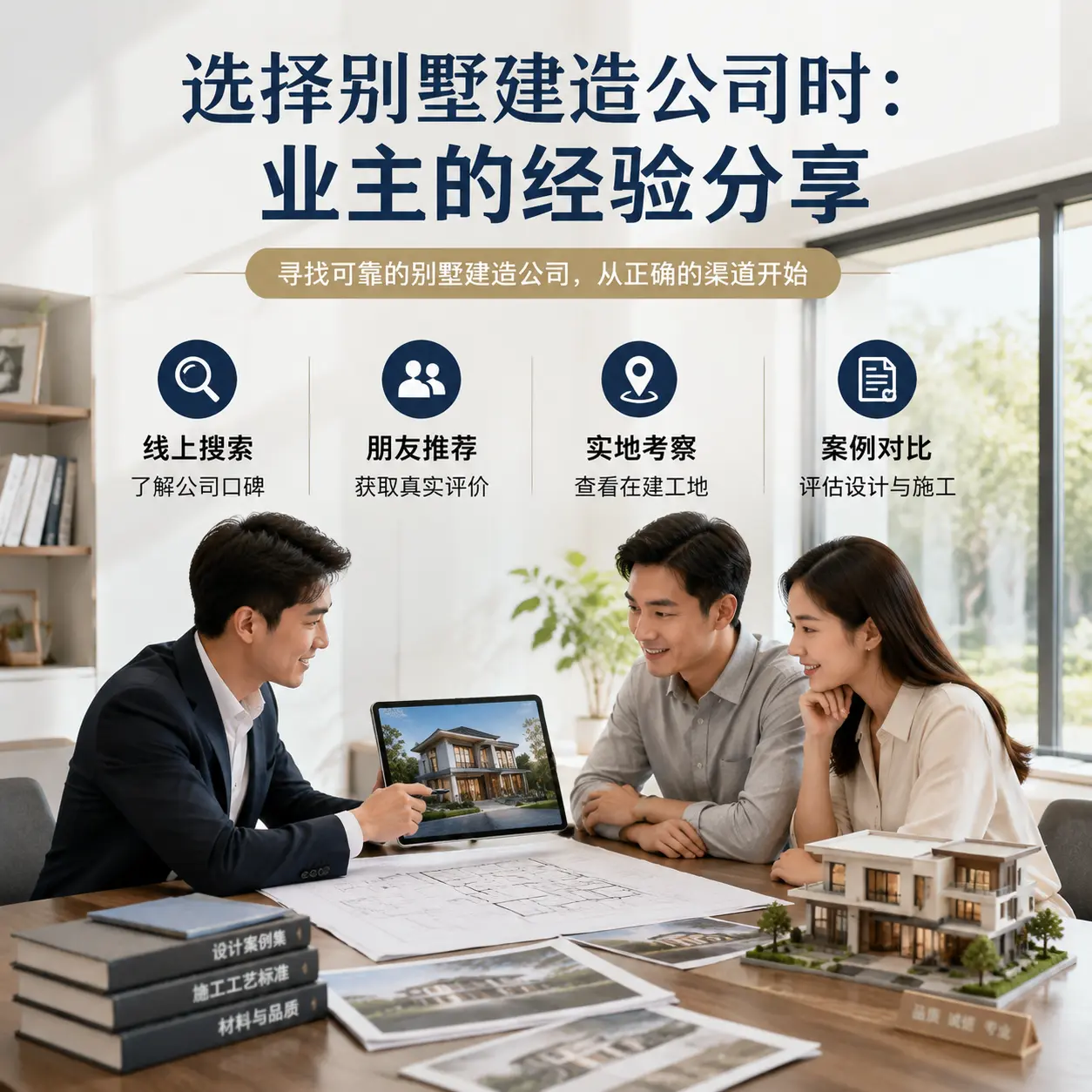 选择别墅建造公司时： 广东 业主的经验分享