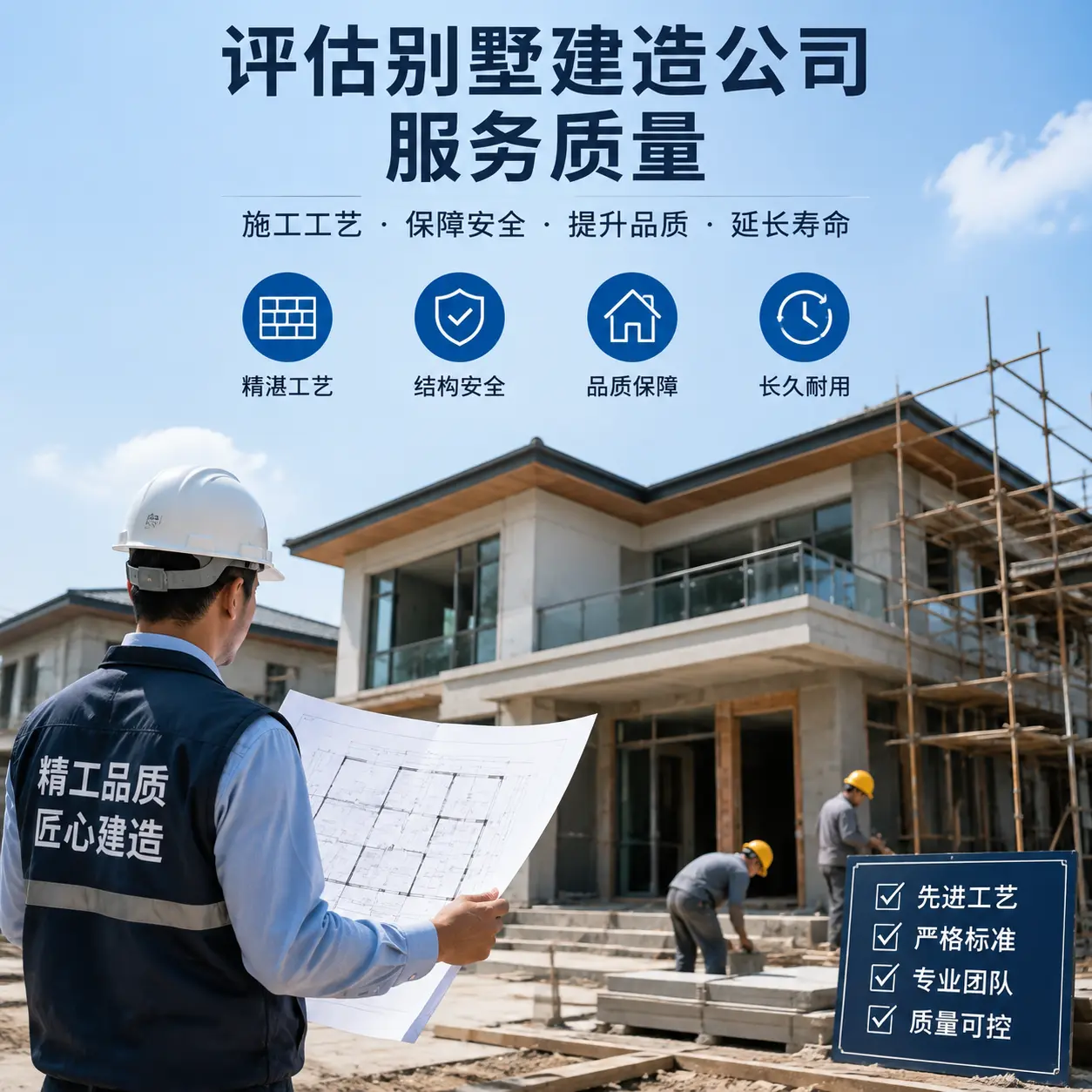如何评估 广东 别墅建造公司的服务质量？