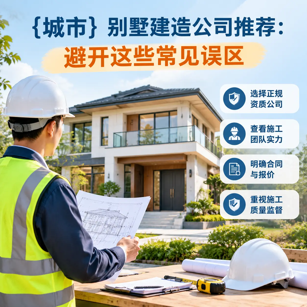 广东 别墅建造公司推荐：避开这些常见误区