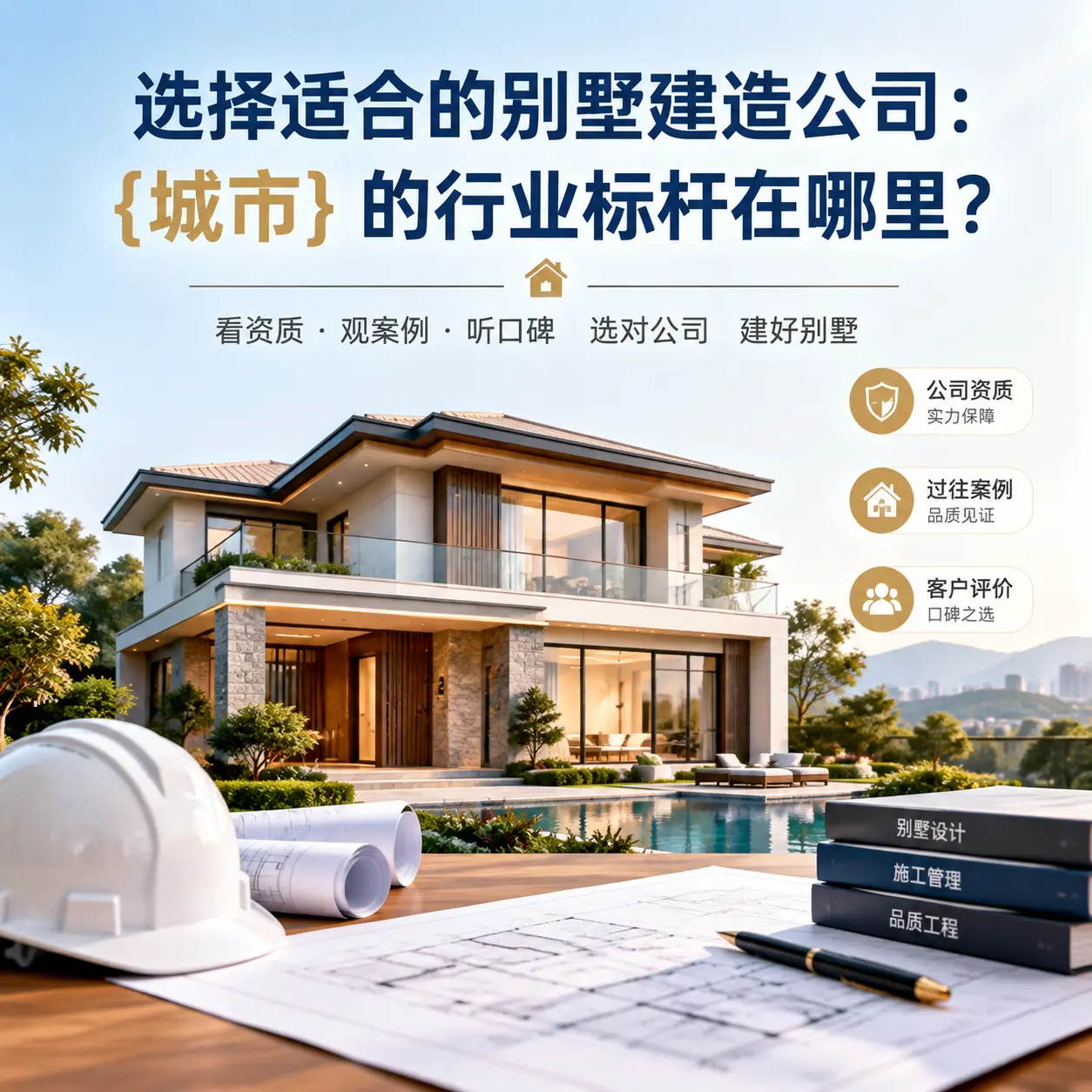 选择适合的别墅建造公司： 广东 的行业标杆在哪里？