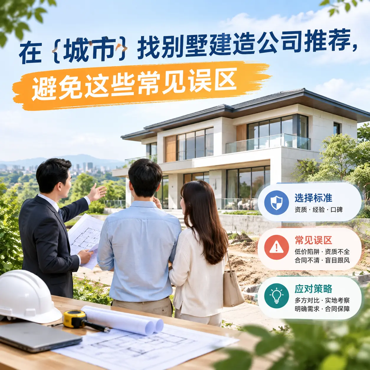 在 广东 找别墅建造公司推荐，避免这些常见误区