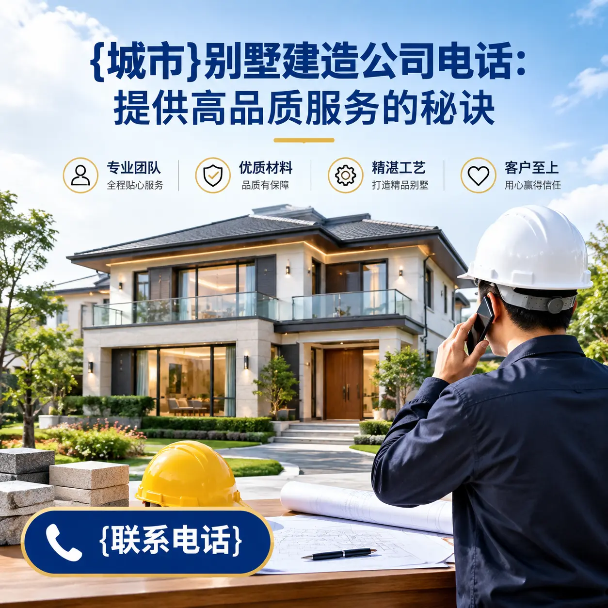 广东别墅建造公司电话：提供高品质服务的秘诀