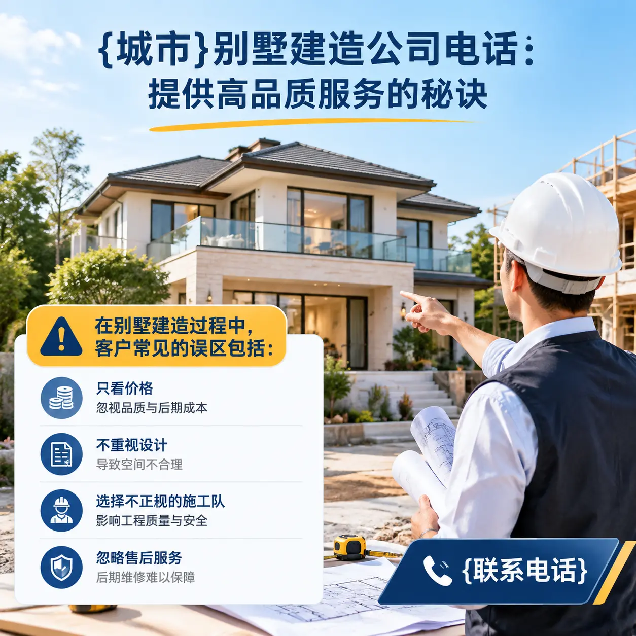 广东别墅建造公司电话：提供高品质服务的秘诀