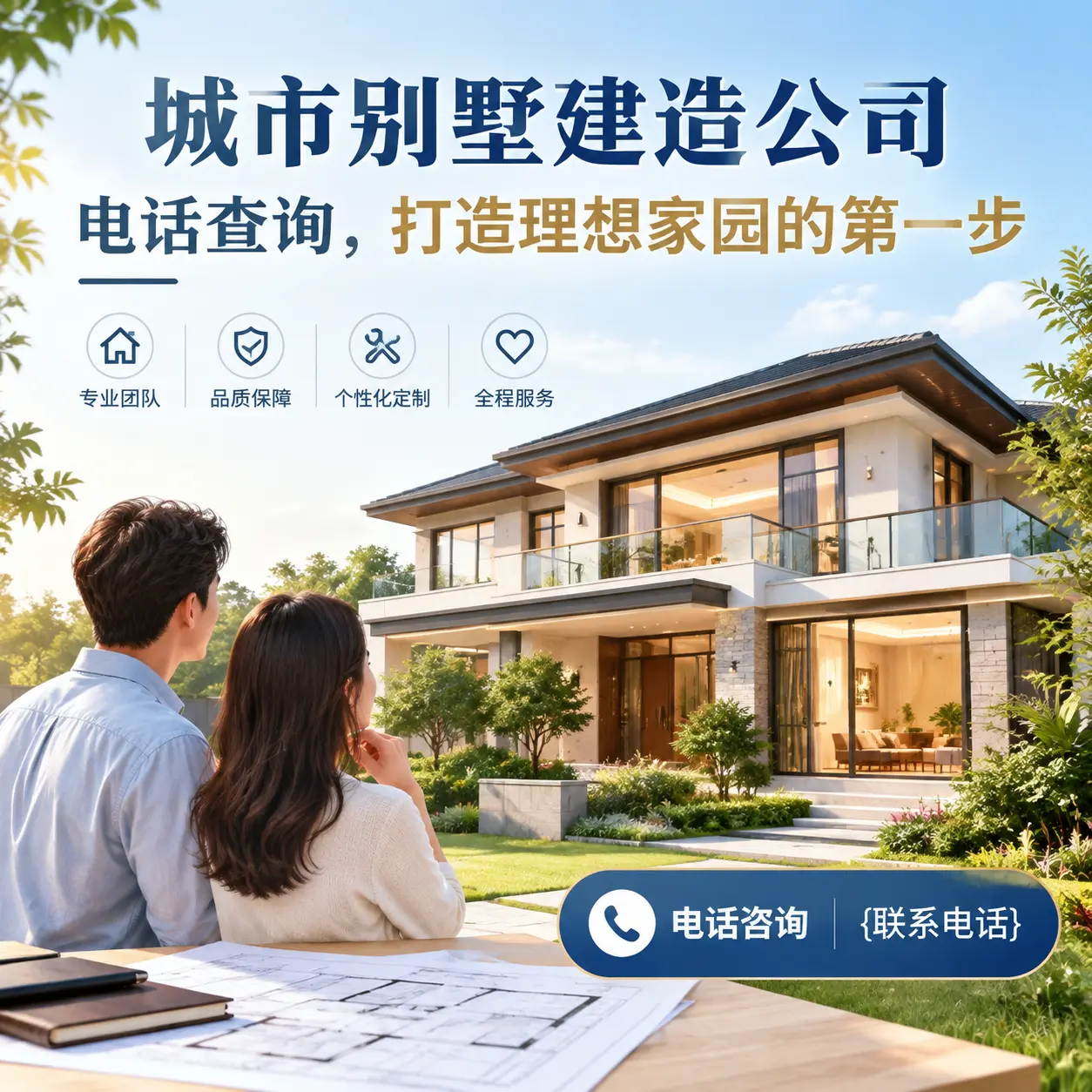 广东别墅建造公司电话查询,打造理想家园的第一步