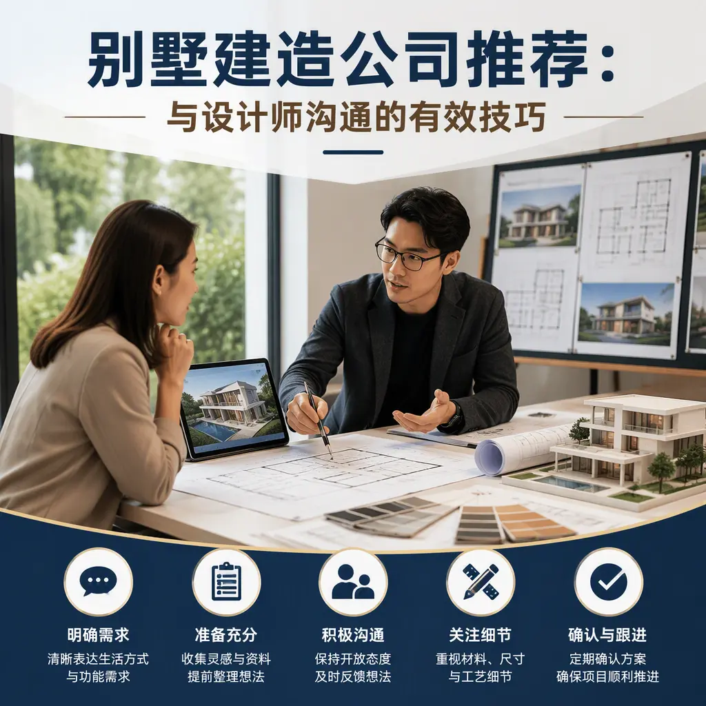 别墅建造公司推荐：与设计师沟通的有效技巧在 广东