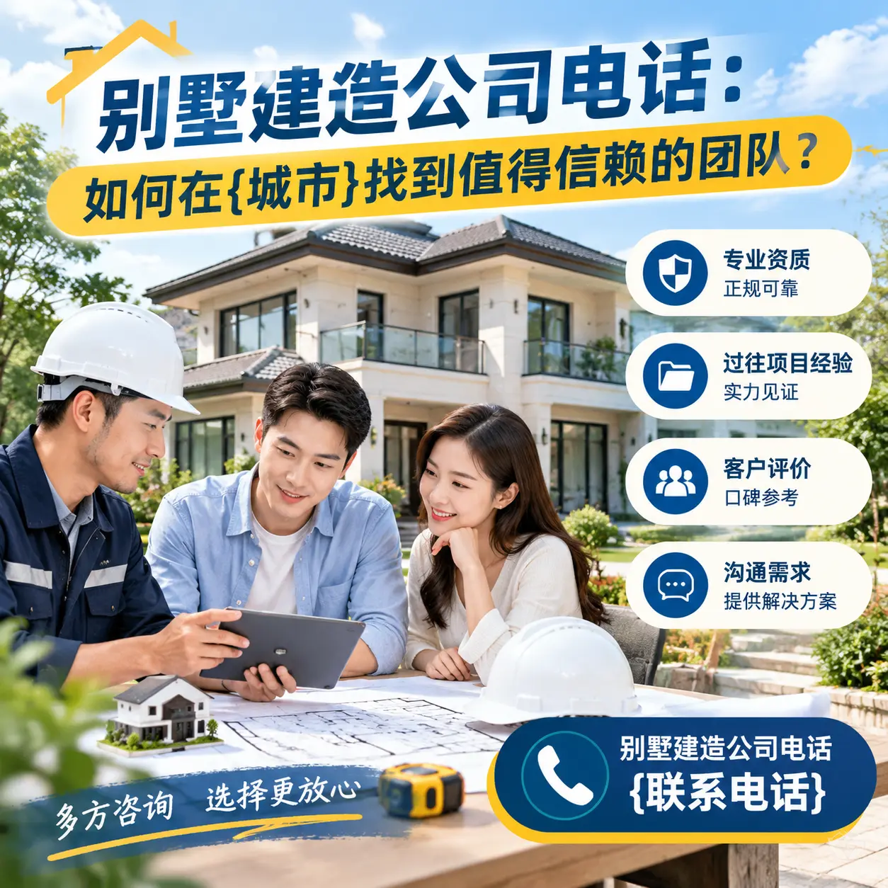 别墅建造公司电话：如何在广东找到值得信赖的团队？