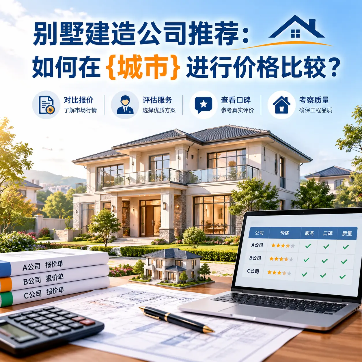 别墅建造公司推荐：如何在 广东 进行价格比较？