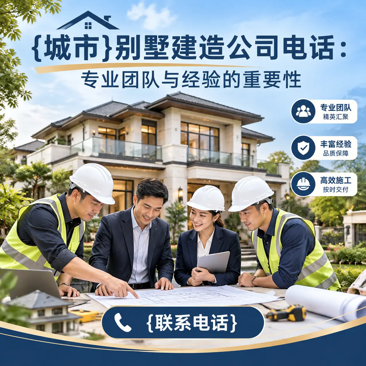 广东别墅建造公司电话:专业团队与经验的重要性