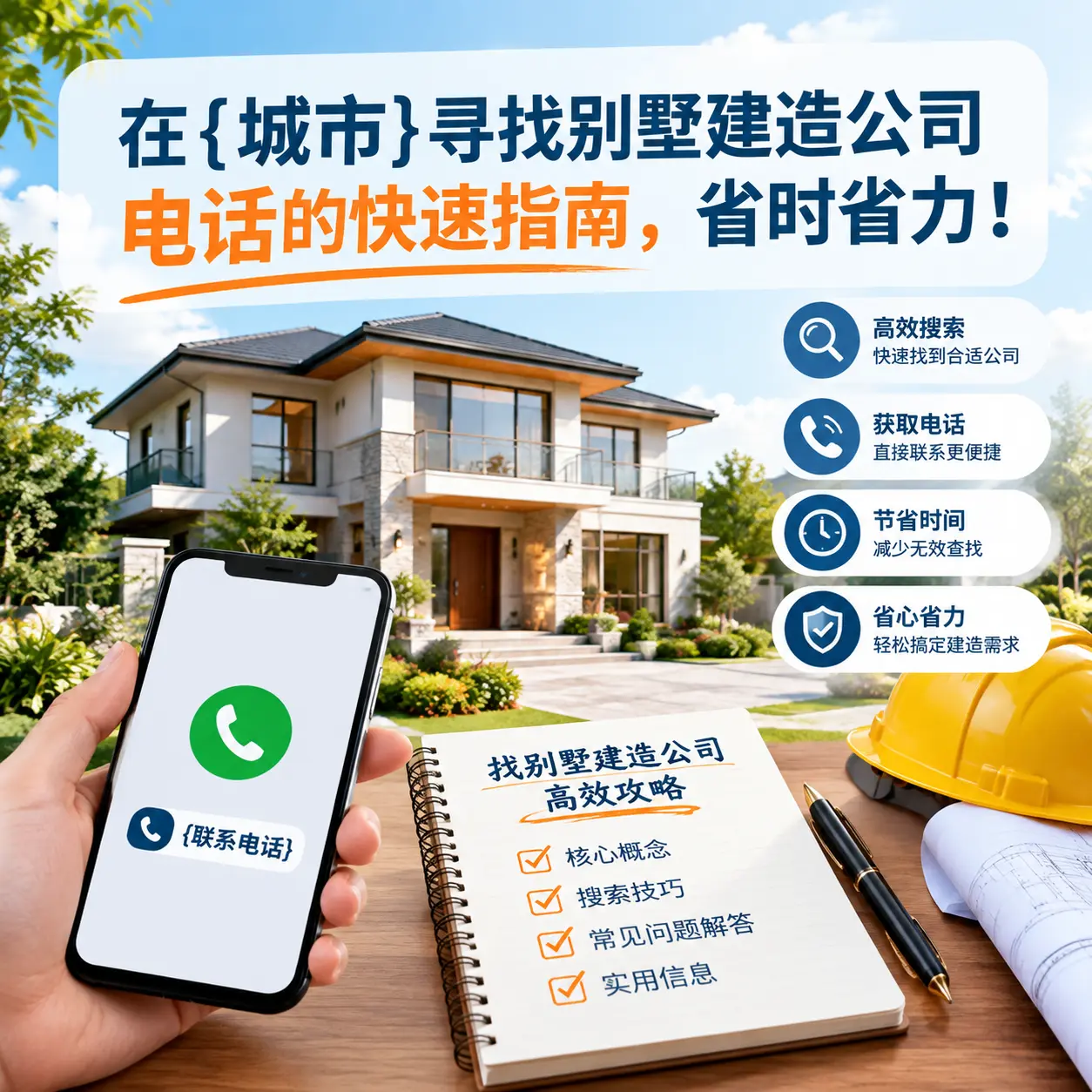 在广东寻找别墅建造公司电话的快速指南，省时省力！