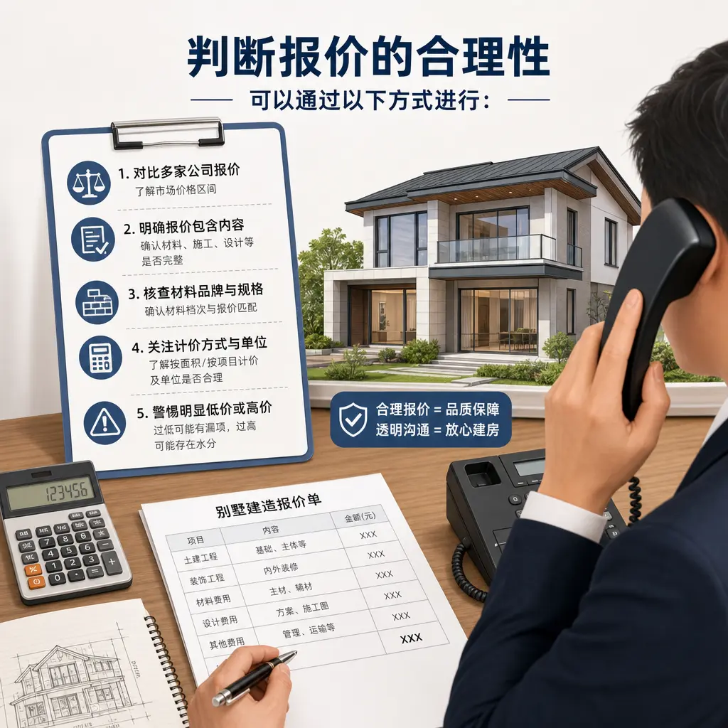 选择广东别墅建造公司时，电话咨询的注意事项