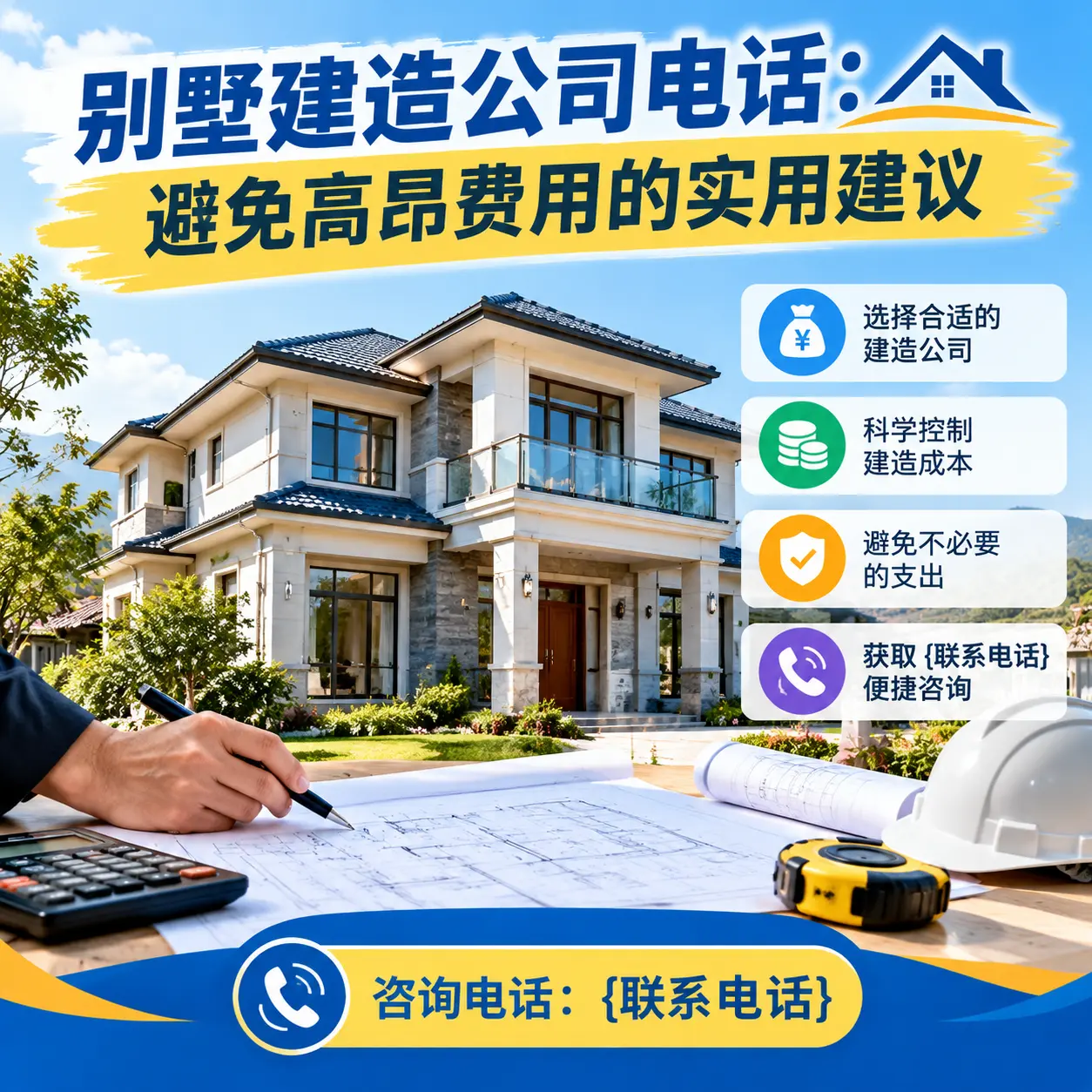广东别墅建造公司电话：避免高昂费用的实用建议