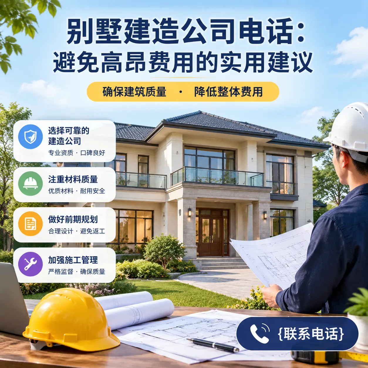 广东别墅建造公司电话：避免高昂费用的实用建议