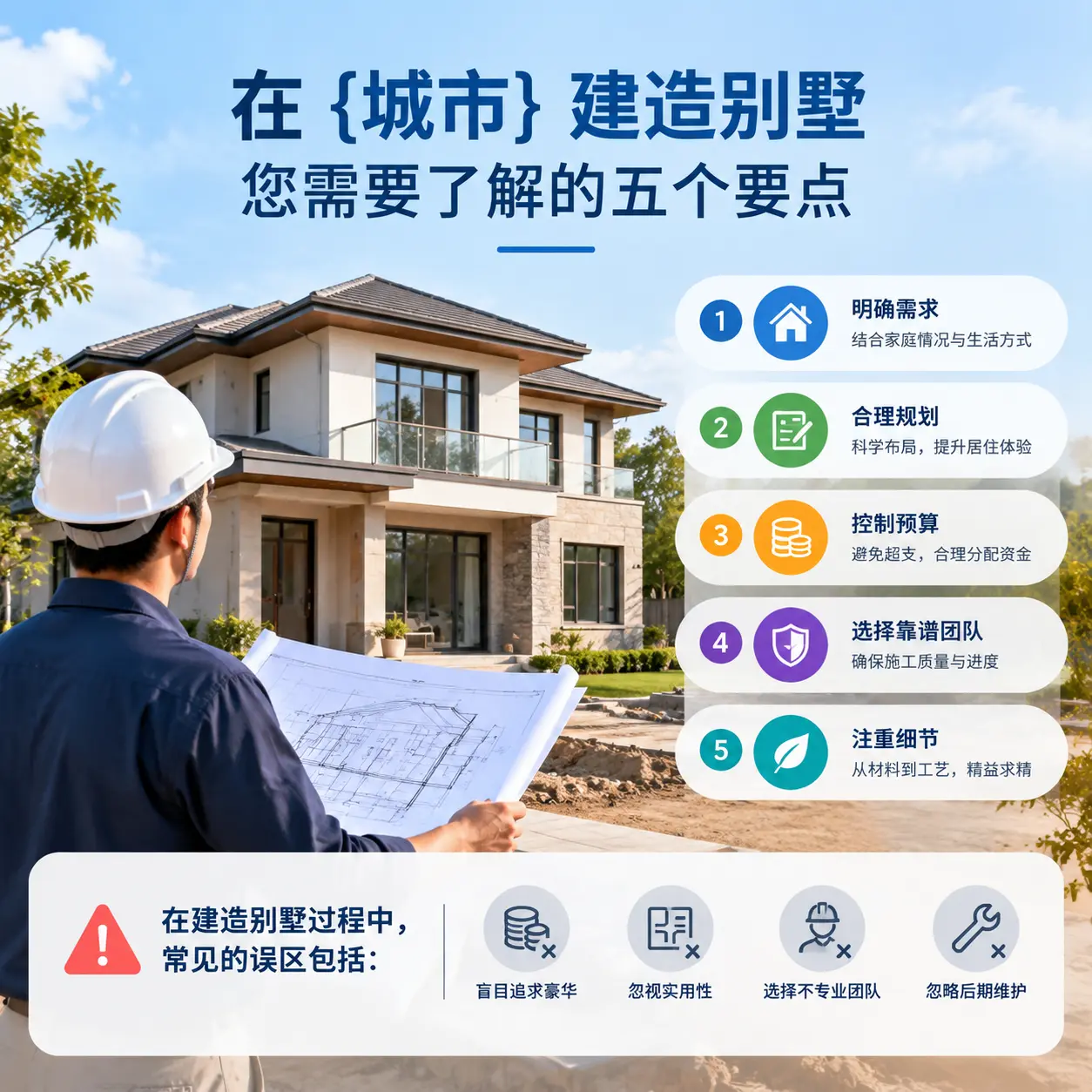在 广东 建造别墅，您需要了解的五个要点