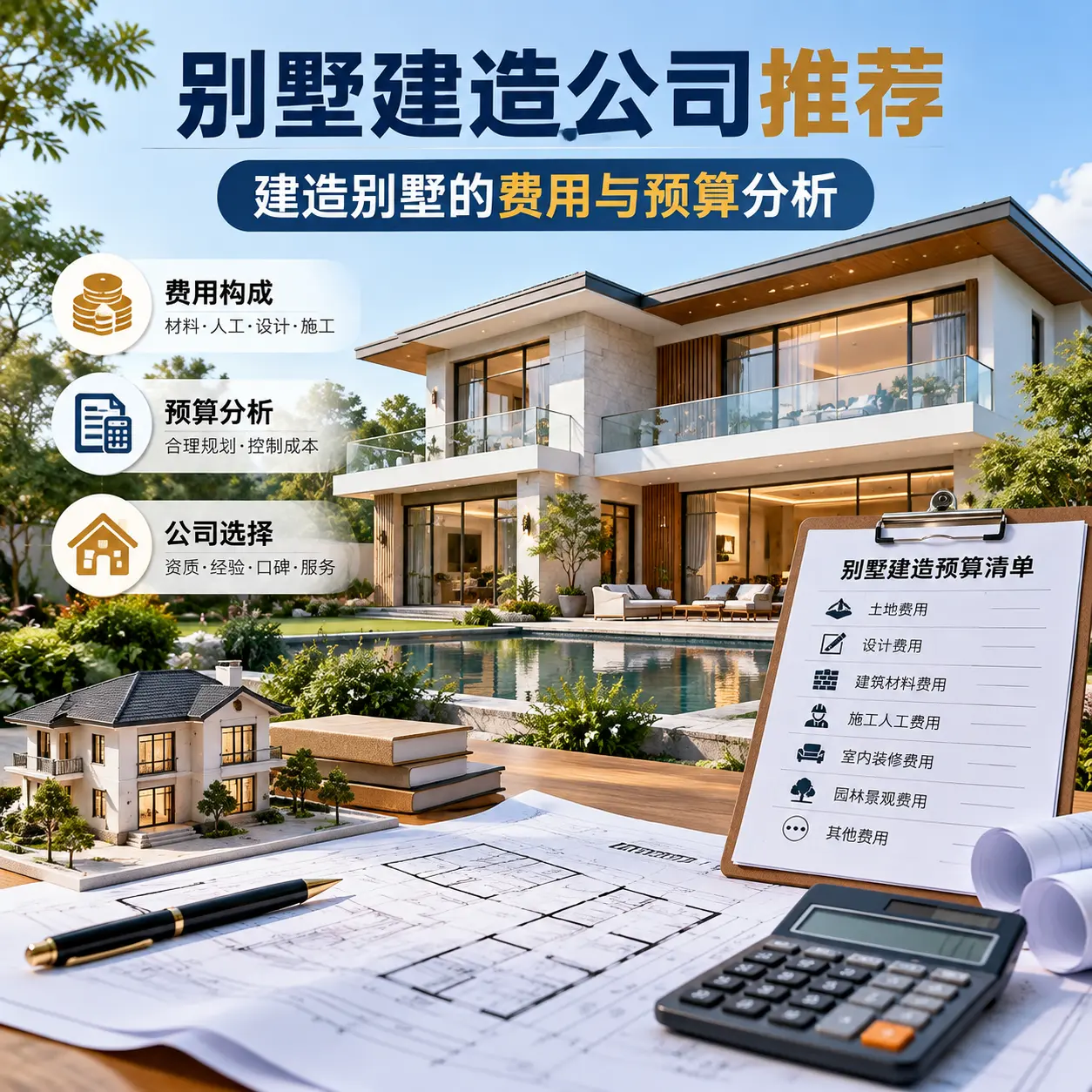 别墅建造公司推荐： 广东 建造别墅的费用与预算分析