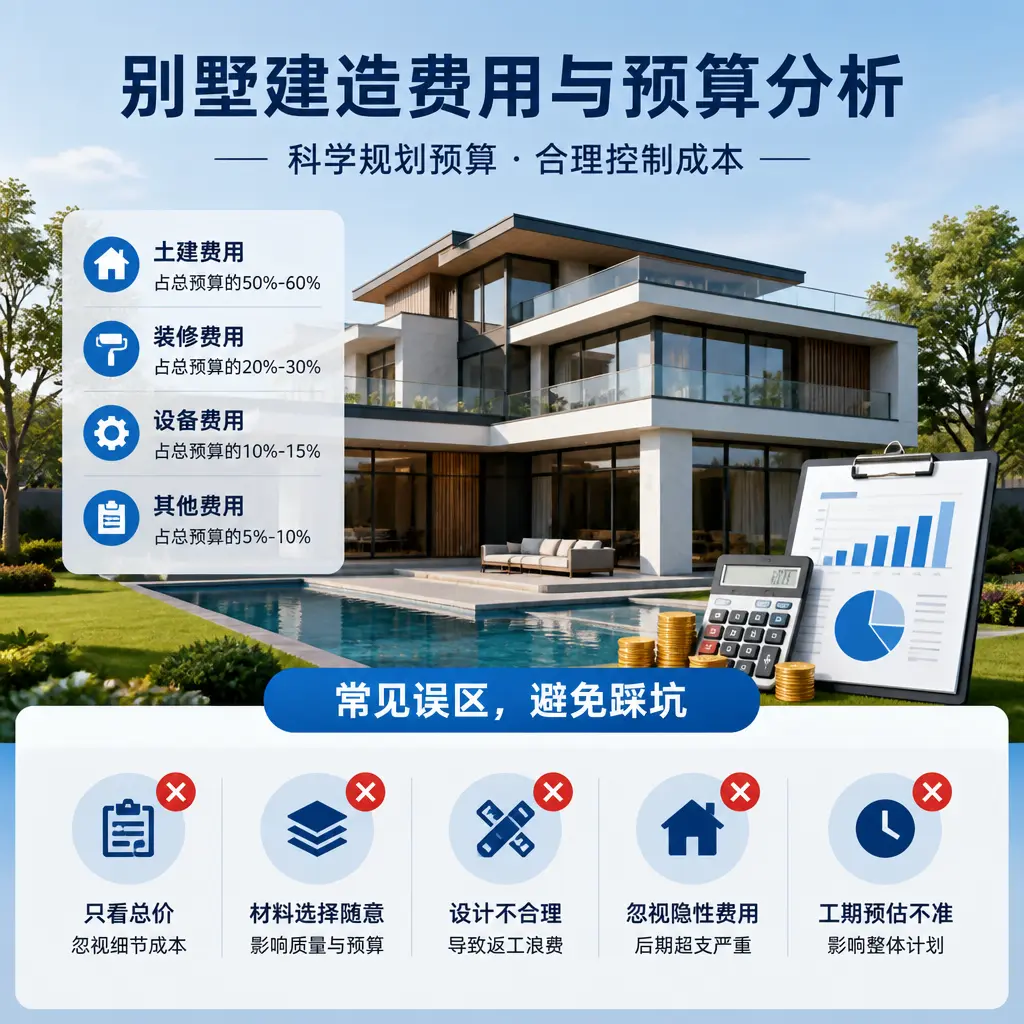 别墅建造公司推荐： 广东 建造别墅的费用与预算分析