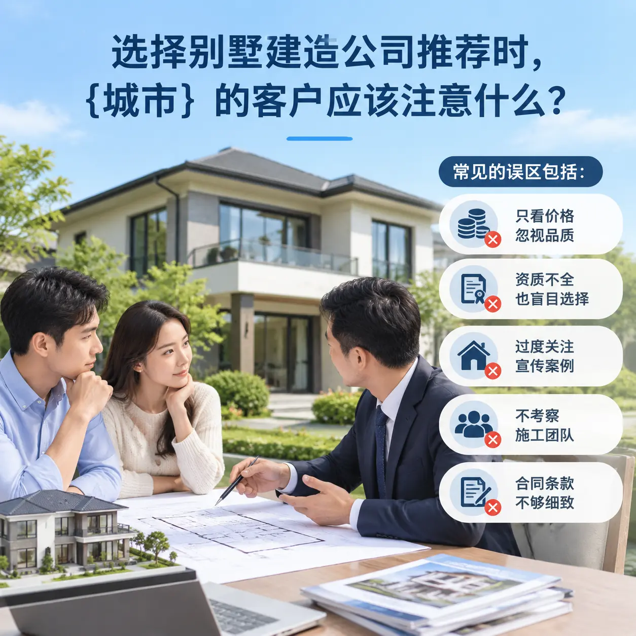 选择别墅建造公司推荐时，广东 的客户应该注意什么？