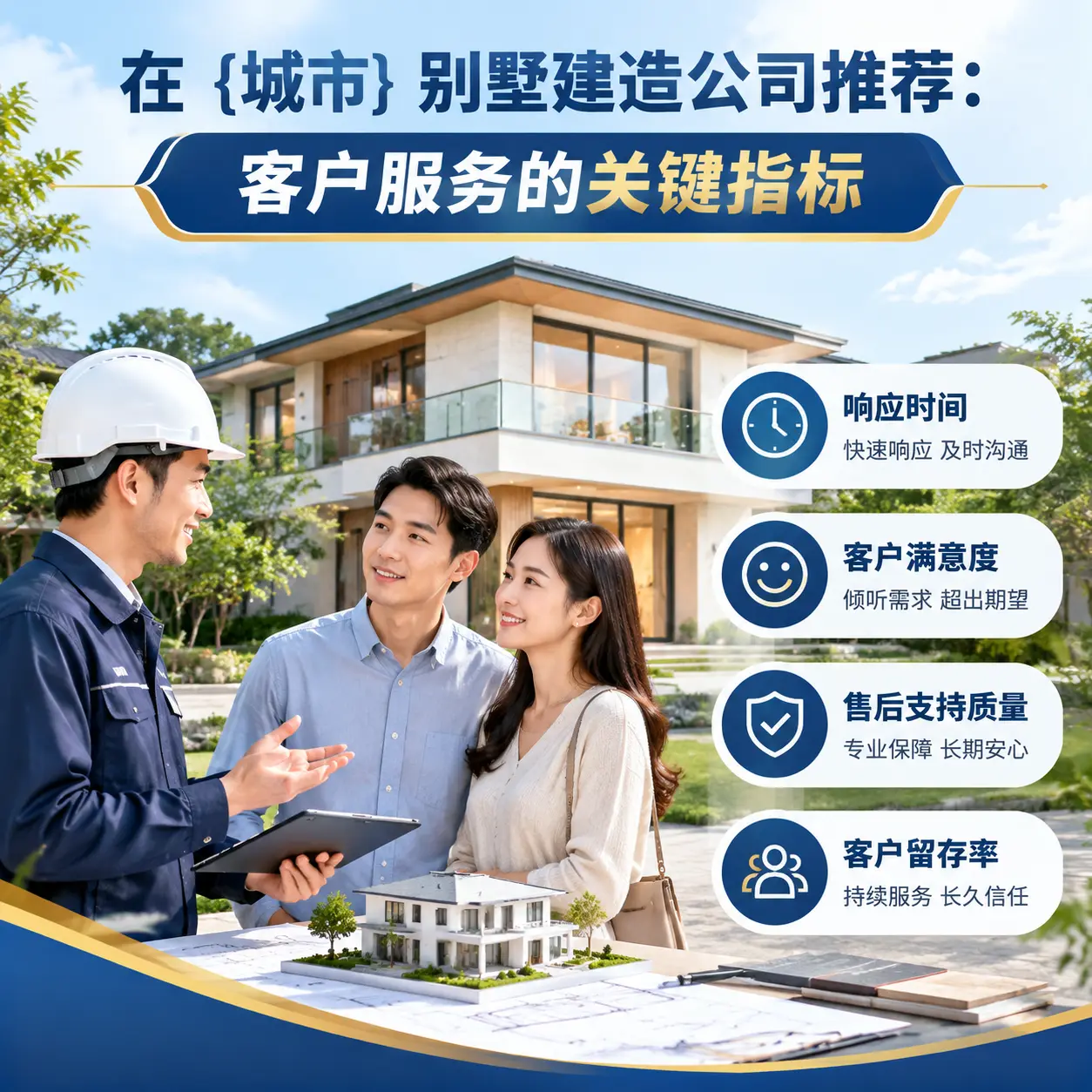 在 广东 别墅建造公司推荐：客户服务的关键指标