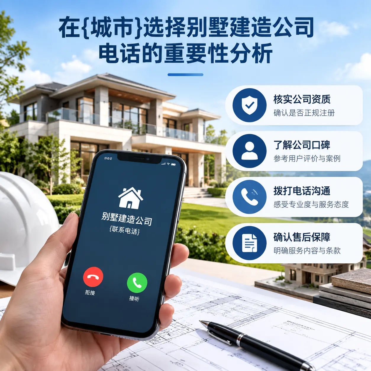 在广东选择别墅建造公司电话的重要性分析