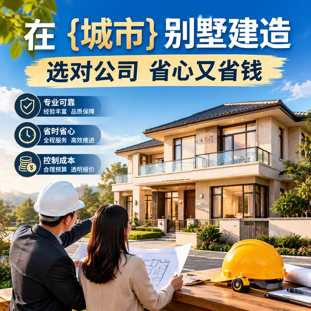 在 广东 别墅建造，选对公司省心又省钱