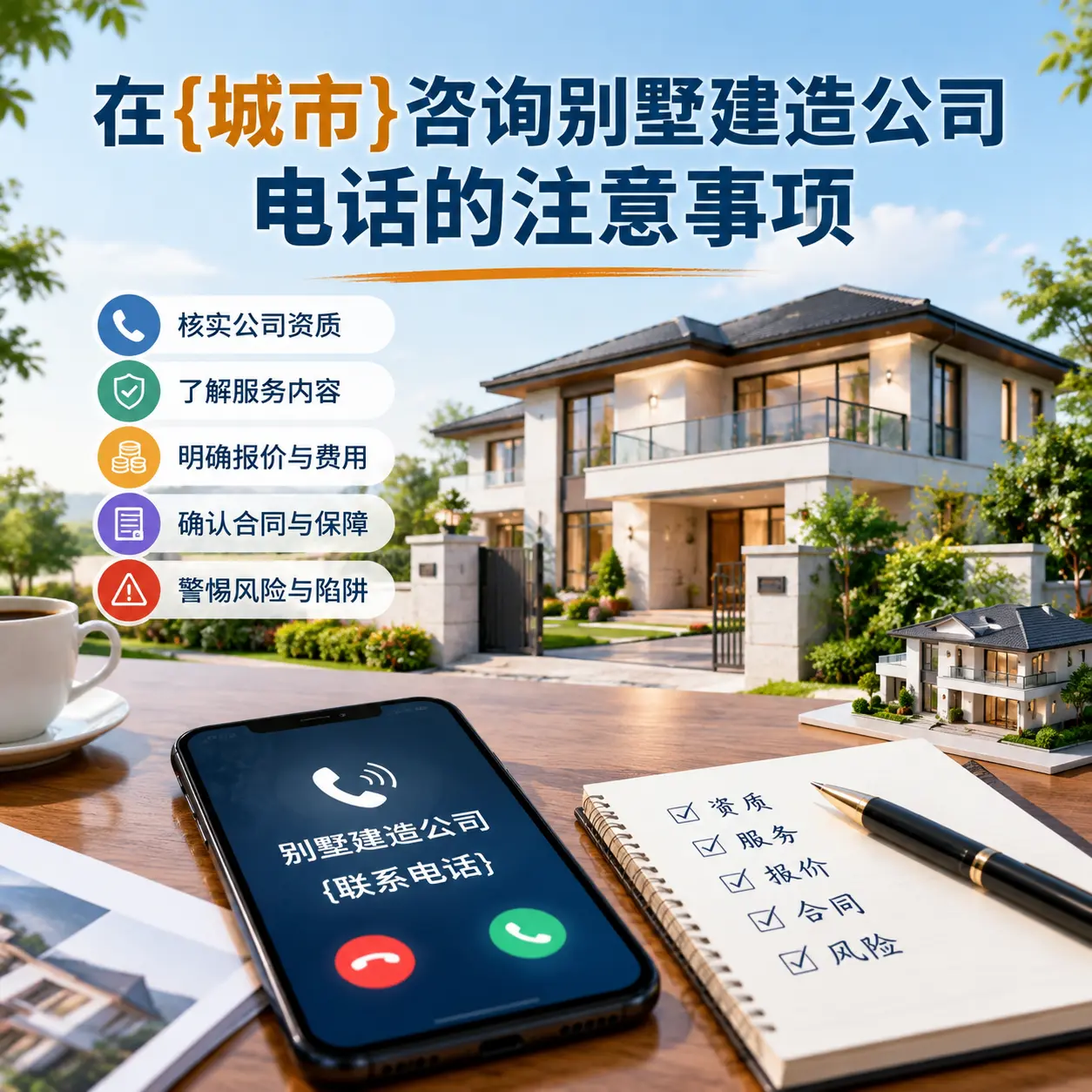 在广东咨询别墅建造公司电话的注意事项