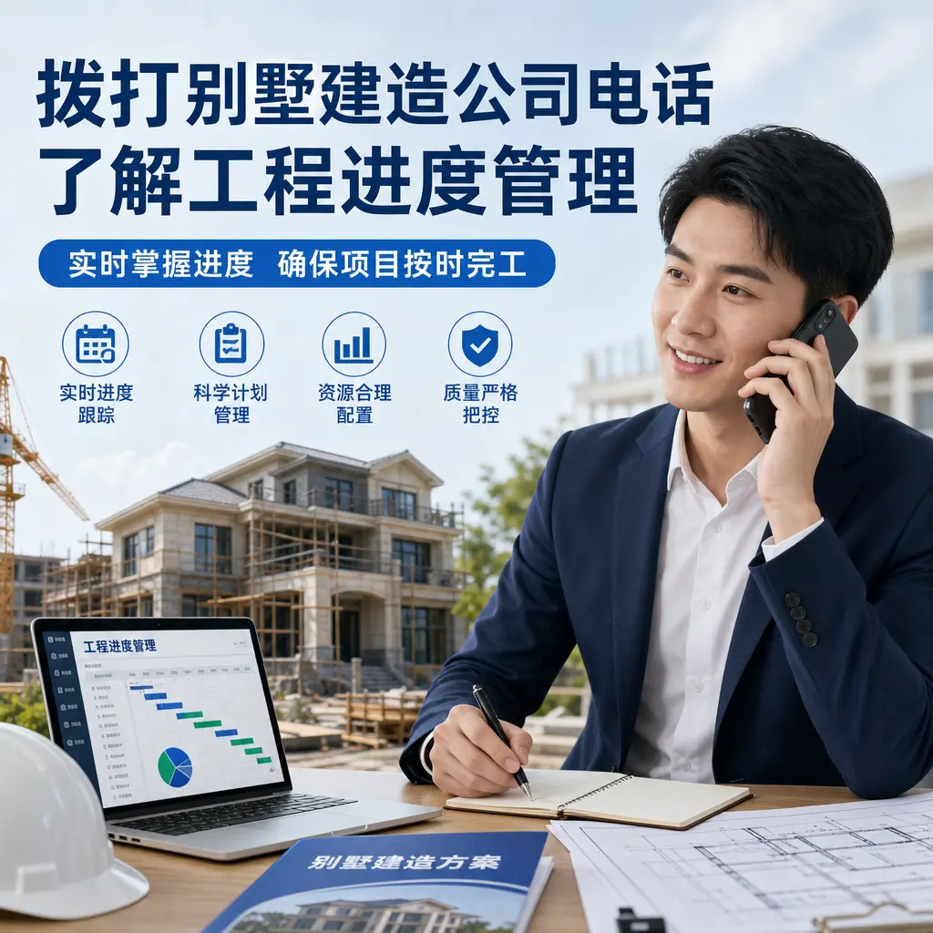 拨打广东别墅建造公司电话，了解工程进度管理