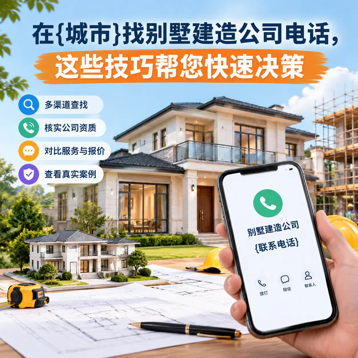 在广东找别墅建造公司电话，这些技巧帮您快速决策