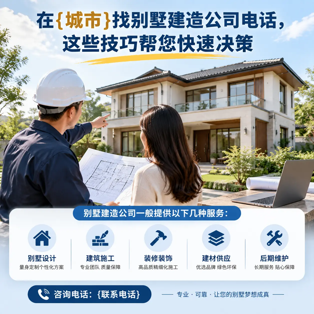 在广东找别墅建造公司电话，这些技巧帮您快速决策