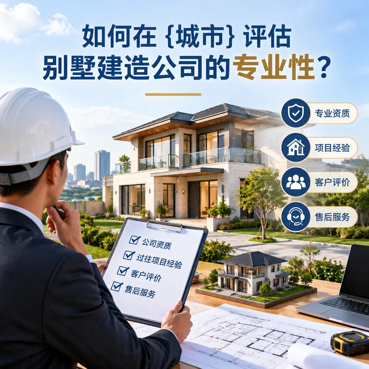 如何在 广东 评估别墅建造公司的专业性？