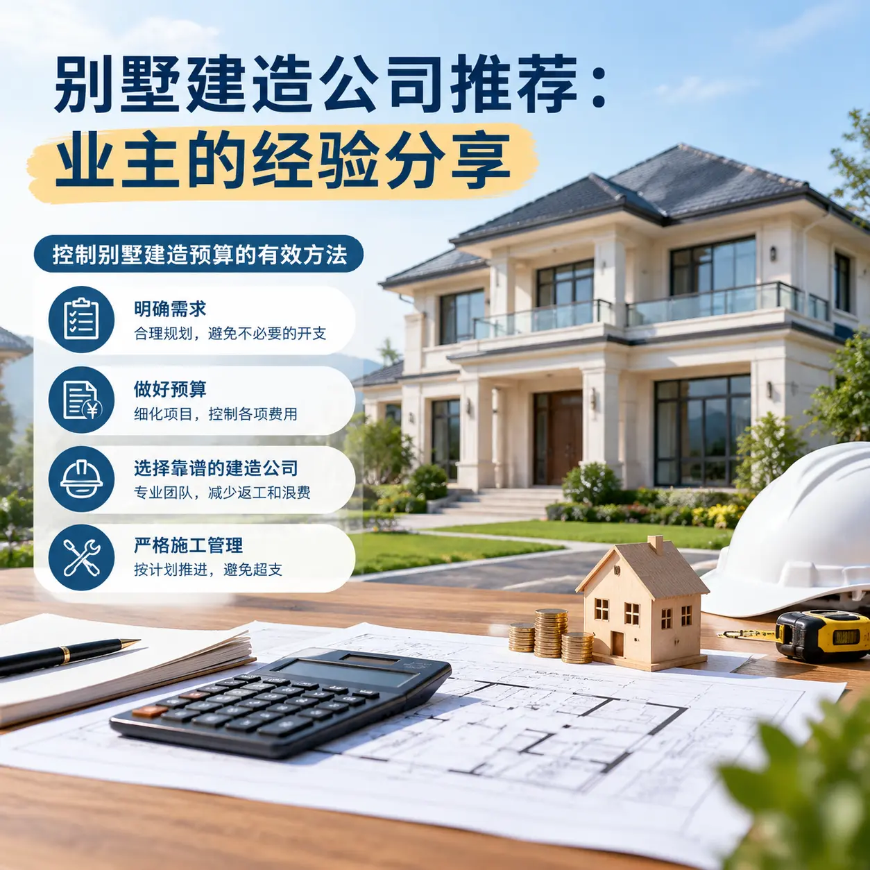 别墅建造公司推荐： 广东 业主的经验分享