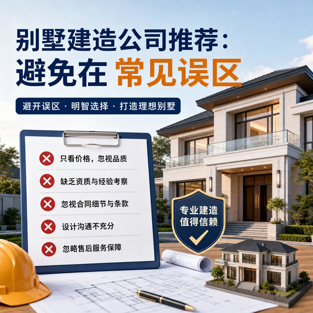 别墅建造公司推荐：避免在 广东 的常见误区
