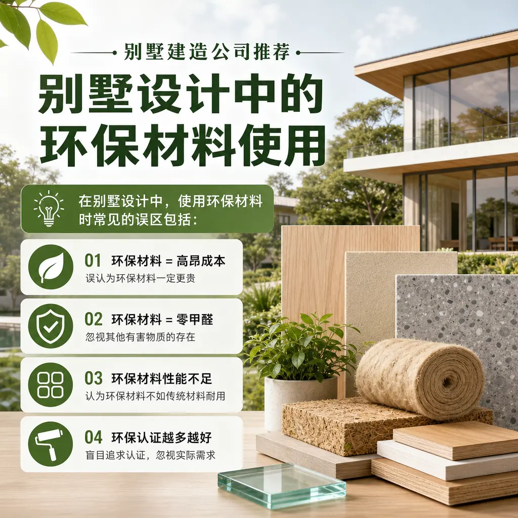 别墅建造公司推荐: 广东 别墅设计中的环保材料使用