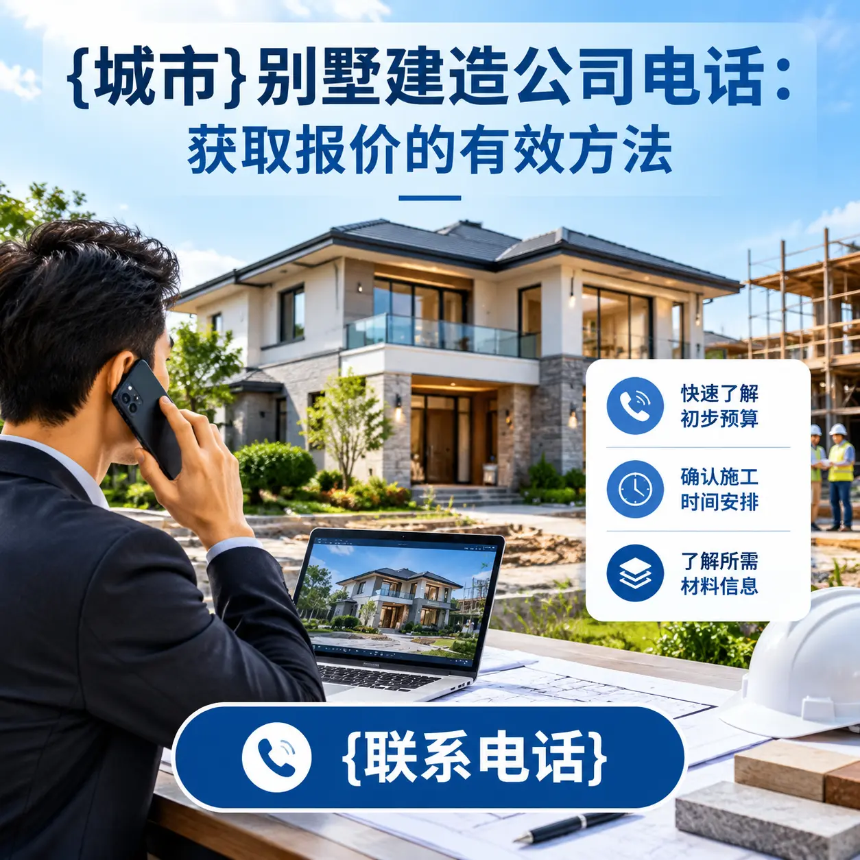 广东别墅建造公司电话：获取报价的有效方法