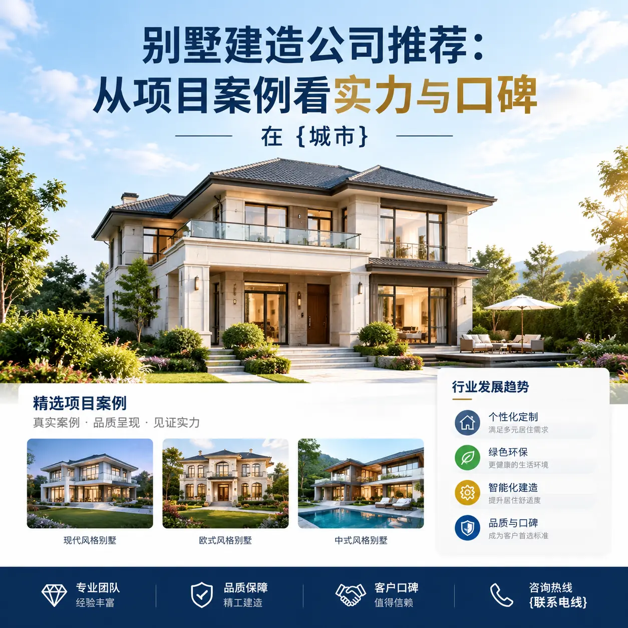 别墅建造公司推荐:从项目案例看实力与口碑在 广东