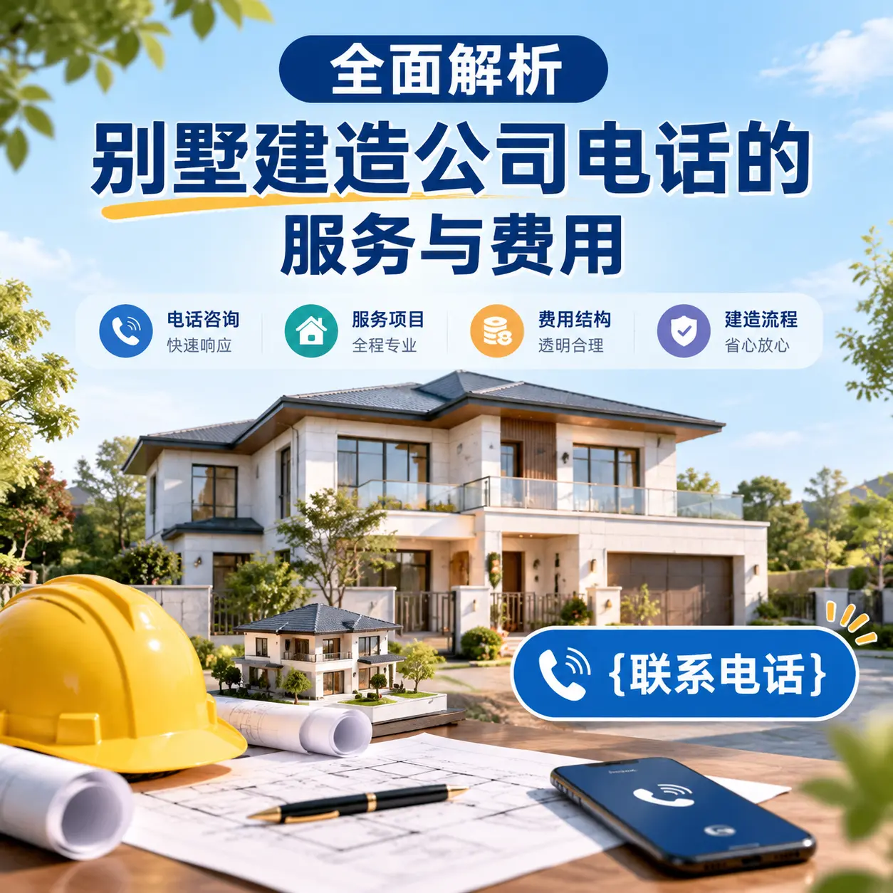 全面解析广东别墅建造公司电话的服务与费用